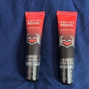 Bath and Body Works Vampire Blood Lip gloss bundle